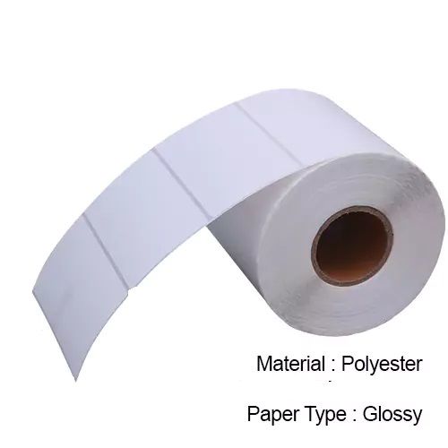 Polyester Barcode Label Roll - Attributes: Heat Sensitive