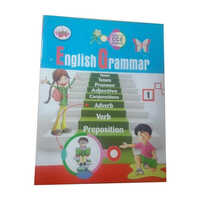 English Grammar Book For Class 1 Kids - Coated Paper, Rectangle Shape | Engaging Educational Resource For Young Learners