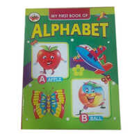 Kids Alphabet Book - Coated Paper, 8.5x11 Inches Rectangle Shape, Offset Printing | Educational Book For Children