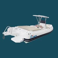Liya 7.5m rigid hull inflatable boats outdoor fishing yachts