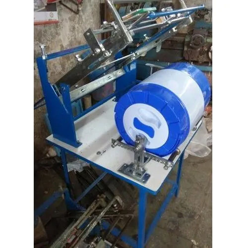 Manual 10 Liter Water Jug Screen Printing Machine