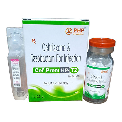 Liquid Ceftriaxone And Tazobactam For Injection