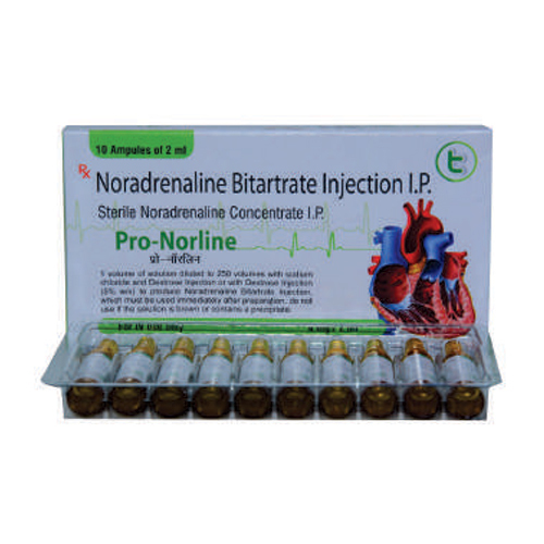 Noradrenaline Bitartrate Injection IP