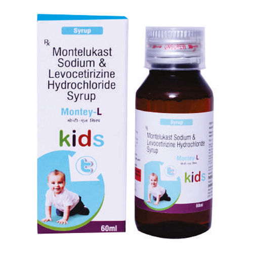 Montelukast Sodium And Levocetirizine Hydrochloride Syrup General Medicines