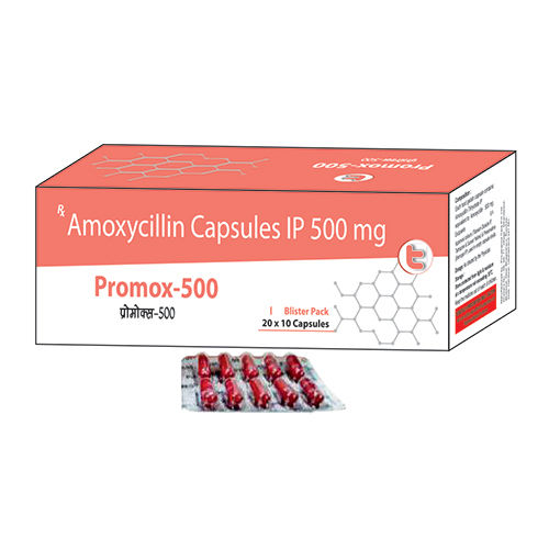 500mg Amoxycillin Capsules IP - Easy To Swallow, Safe For Consumption | General Medicines For Human Use, Timely Delivery, Expert Support