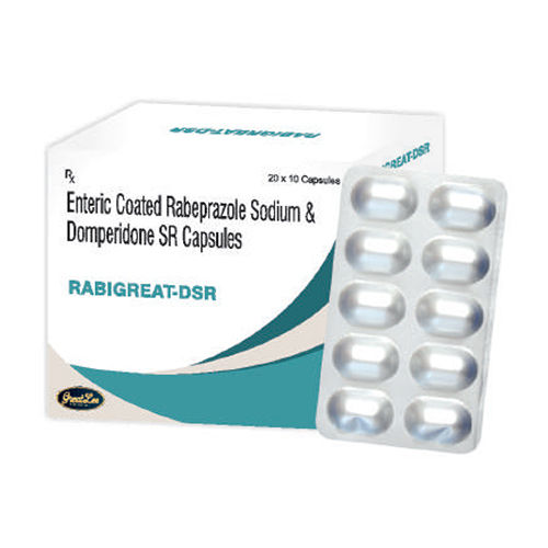 Entric Coated Rabeprazole Sodium And Domperidone Sr Capsules General Medicines