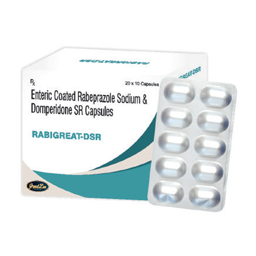 Entric Coated Rabeprazole Sodium And Domperidone SR Capsules