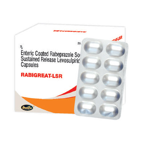 EntricCoated Rabeprazole Sodium ANd Sustained Release Levosulpiridone Capsules