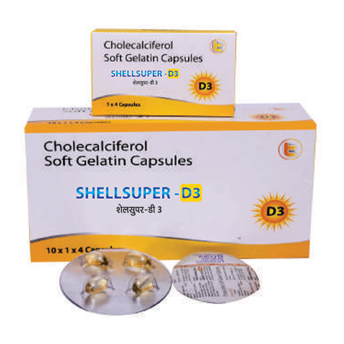 Cholecaciferol Soft Gelatin Capsules