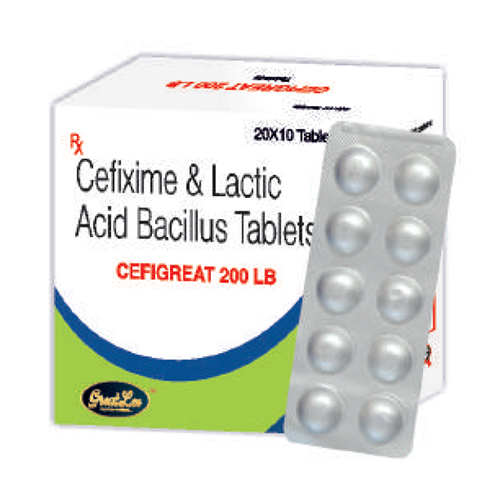 Cefixime And Lactic Acid Basillus Tablets