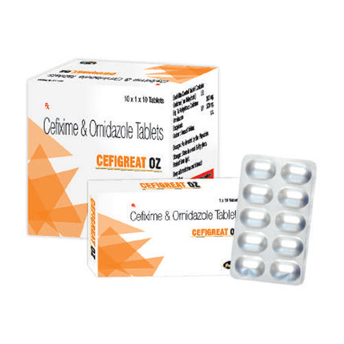 Cefixime And Ornidazole Tablets General Medicines