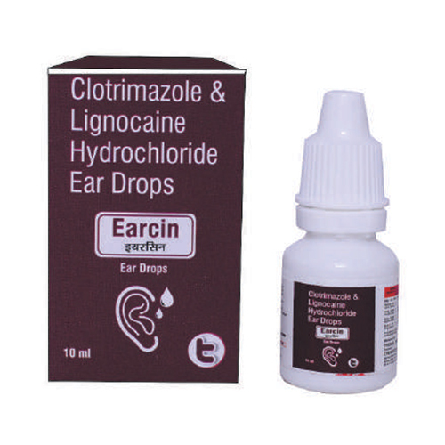 Clotrimazole And Lignocaine Hydrochloride Ear Drops