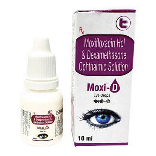 Moxifloxacin Hcl And Dexamethasone Ophthalmic Solution Age Group: Adult