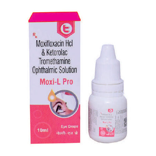 Moxifloxacin Hcl And Ketorolac Tromethamine Ophthalmic Solution Age Group: Suitable For All Ages