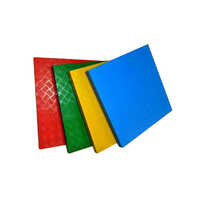 Frp Chequered Plate Moulded Grating - Color: Different Available