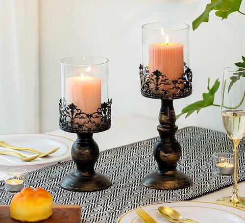 wire candle holder 2