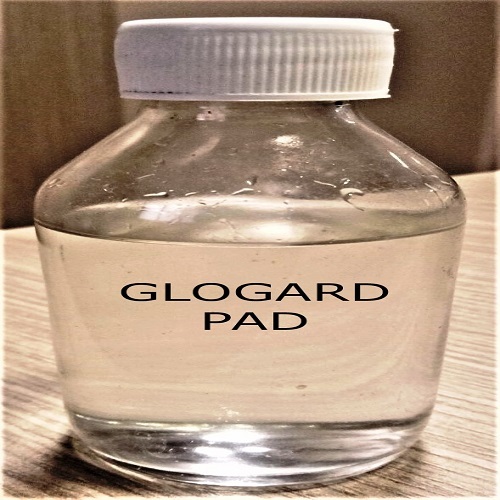 GLOGARD-PAD (Flame retardant for polypropylene cellulosic synthetics)