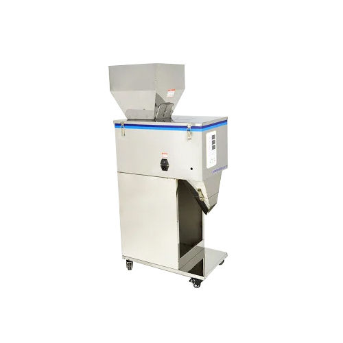 White Semi-Automatic Granule Filling Machine