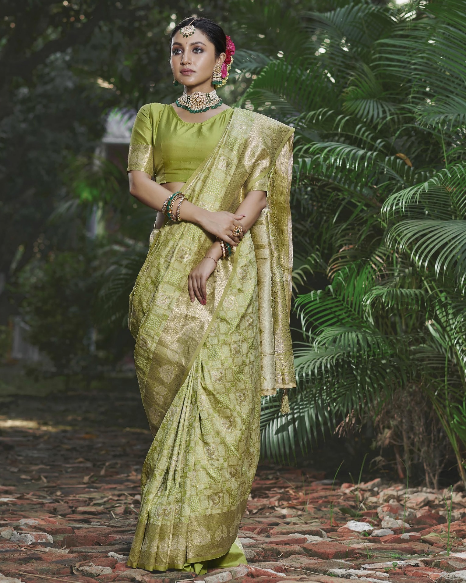 KIARA-Banarasi Silk Saree