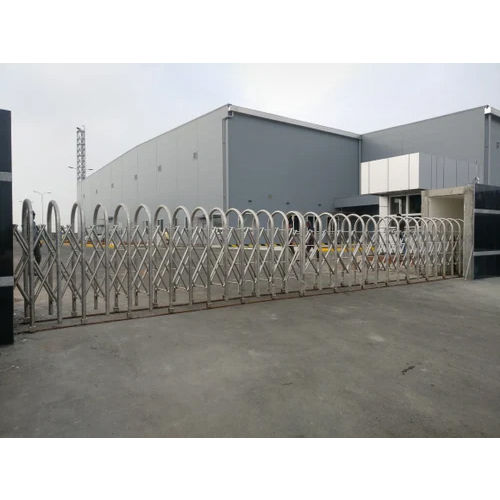 Stainless Steel Motorized Ss Retractable Gates