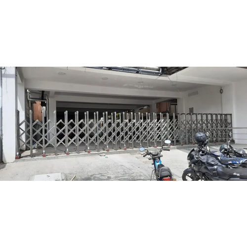 Motorized SS Collapsible Gates