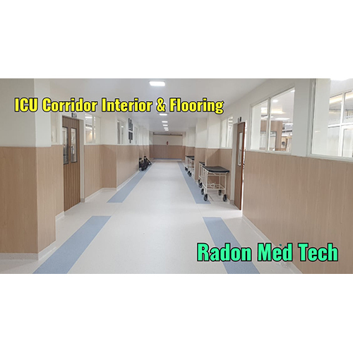 ICU Corridor Interior Flooring Services