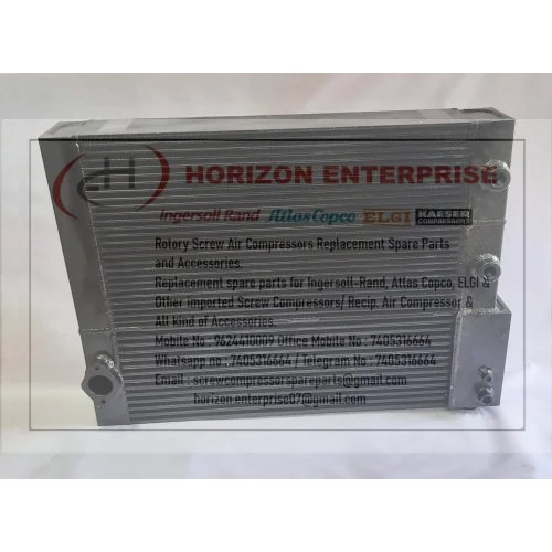 Grey Screw Compressor Cooler