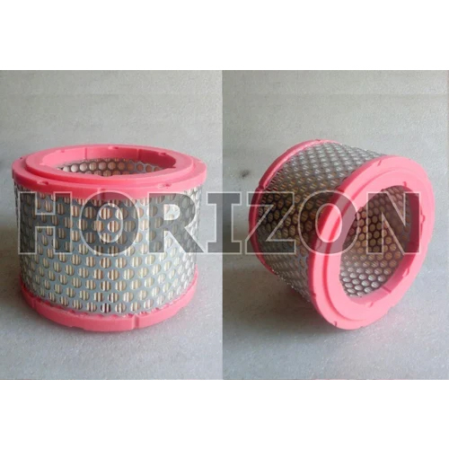 Silver-Red Atlas Copco Air Filter