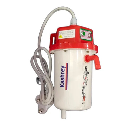 White Instant Hot Water Geyser