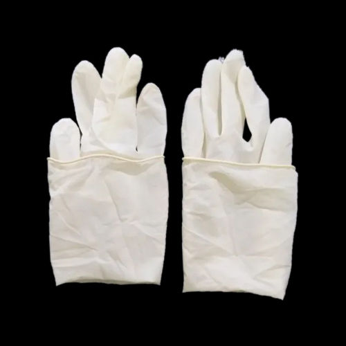 White Surgical Sterilized Examination Gloves