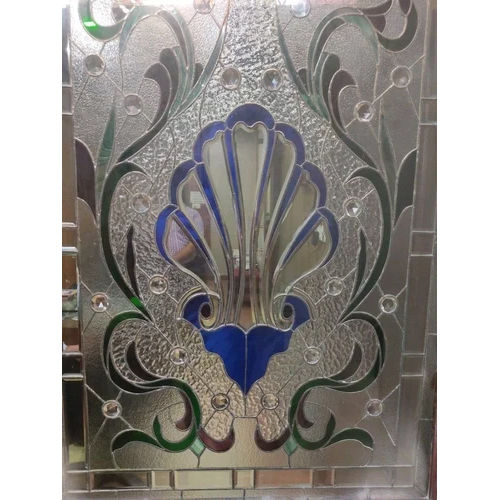 Silver 6 Mm Printed Stained Glass