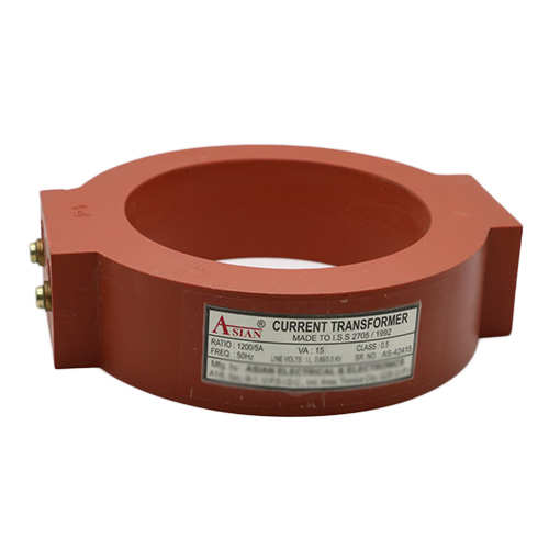 Ring Type Resin Cast Low Tension Current Transformer - Efficiency: High