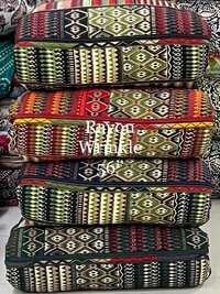 Rayon rinkal big panna use for kurti and dress  fabrics