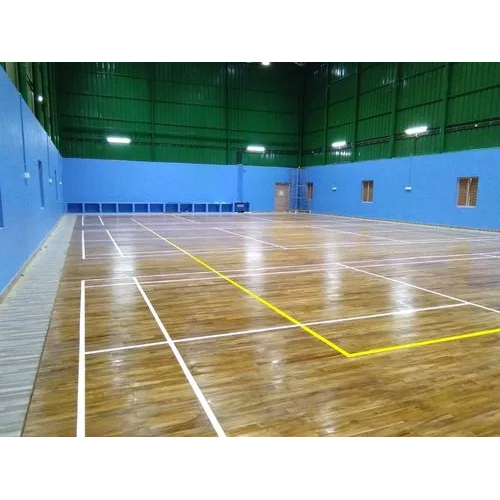 Wooden Badminton Court Flooring