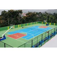 Synthetic Acrylic Basketball Court Floorng