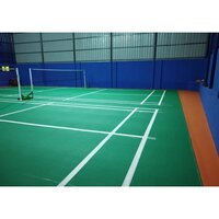 PVC Synthetic Badminton Courts Flooring