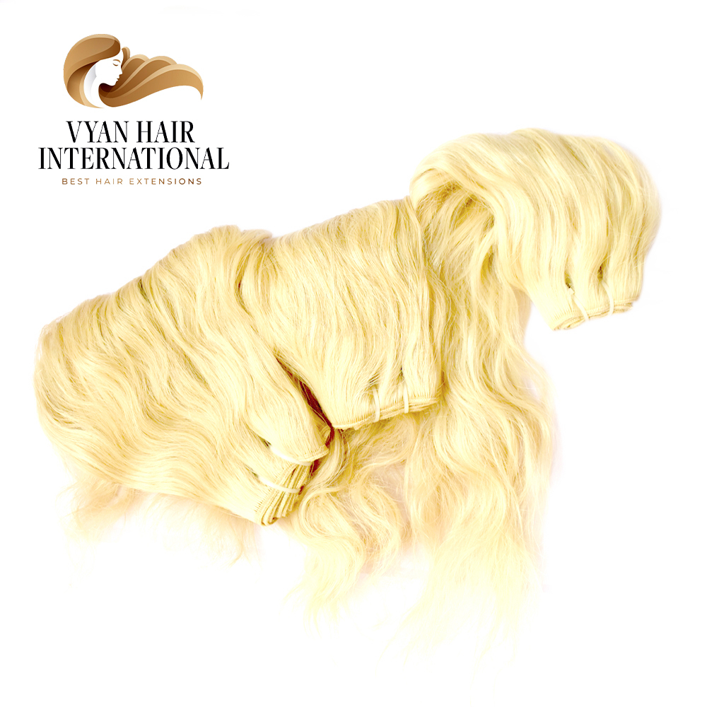 613 Cambodian Loose Wave Wholesale Cuticle Aligned Weave Human Hair Extension Bundle Raw Blonde Virgin Hair Bundles