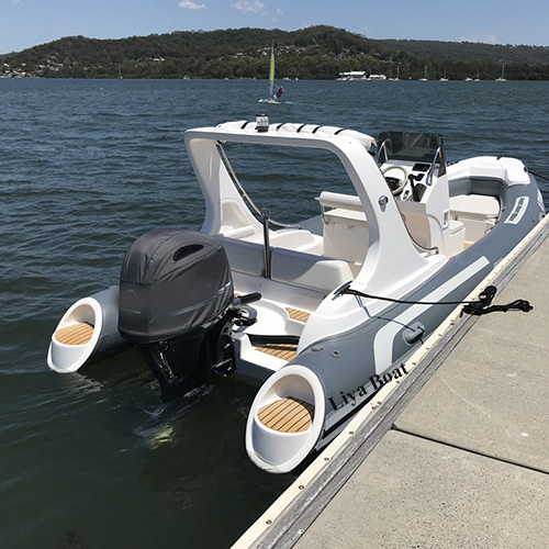 Liya 5.8m semi rigid hull inflatable boat luxury rib yachts