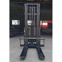 Semi Electric Stacker - Electric Powered, Medium-Duty Lifting Mechanism | Strong Design, High Quality, New Condition
