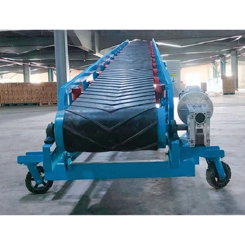 Mild Steel Truck Loading Conveyor Size: Customized