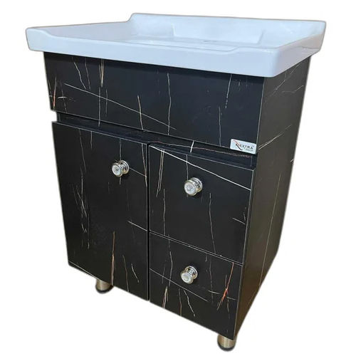 24X18 Inch Bathroom Vanity - Color: Black