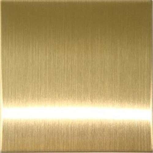 SS 202 gold matt finish sheet