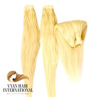 Unprocessed 613 Mink Cuticle Aligned Hair Wholesale Straight Brazilian Virgin Human Hair Bundles