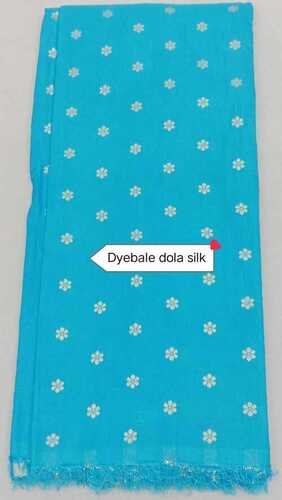 Dyeble dola silk wescose fabric