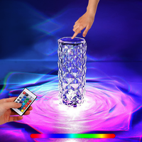 Rose Diamond Table Top Lamp (RGB)