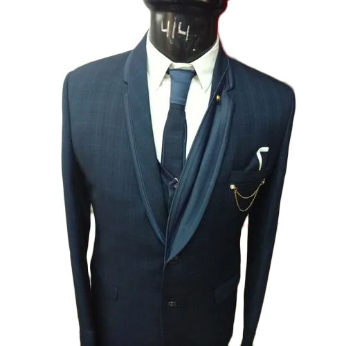 Blue Mens Wedding Blazer