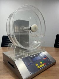 Digital Friability Tester - Transparent Acrylic Drum, Real-time Rpm Display | Auto Sample Dispensing, Splash-proof Panel, Comprehensive 20x4 Lcd
