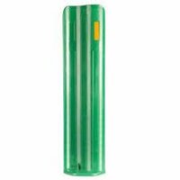 Road Light Barrier - Plastic Material, 900mm Height X 230mm Width, Green Color | Essential Road Safety Solution For Hotels, Restaurants, Schools, And Airports