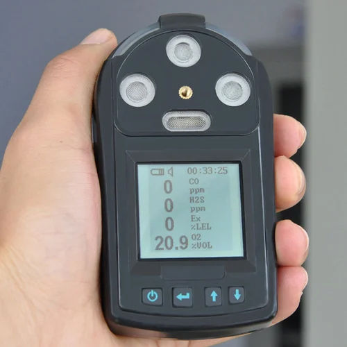 Portable Multi Gas Detector - Durable Lightweight Design | Ideal for Industrial Usage, Accurate Gas Detection