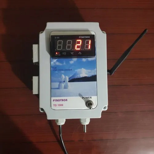 White Temperature Monitor System For Servel Room